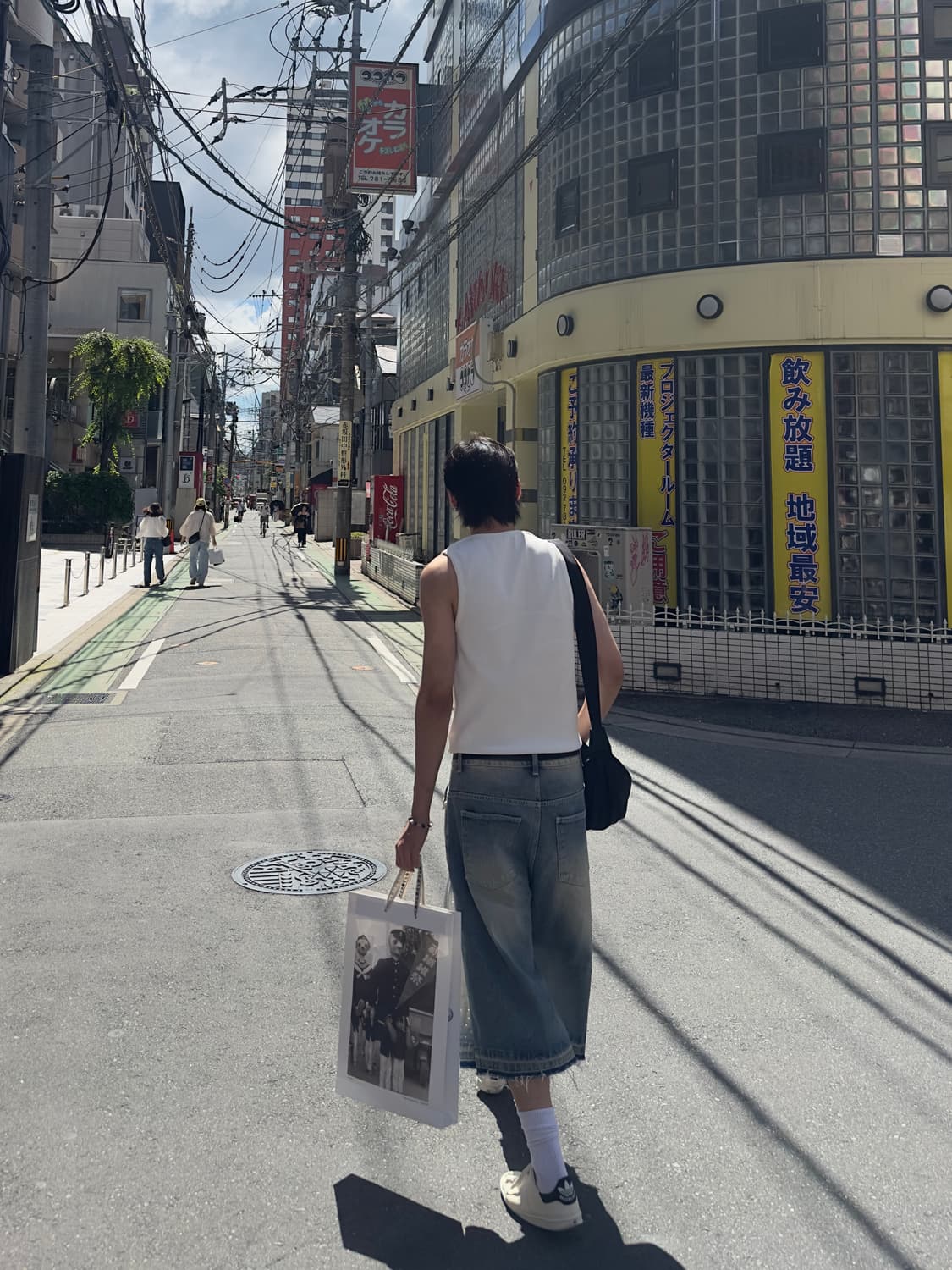 노쿨러스 와이드 데님 쇼츠 (2) 비즈버전  상품이미지1