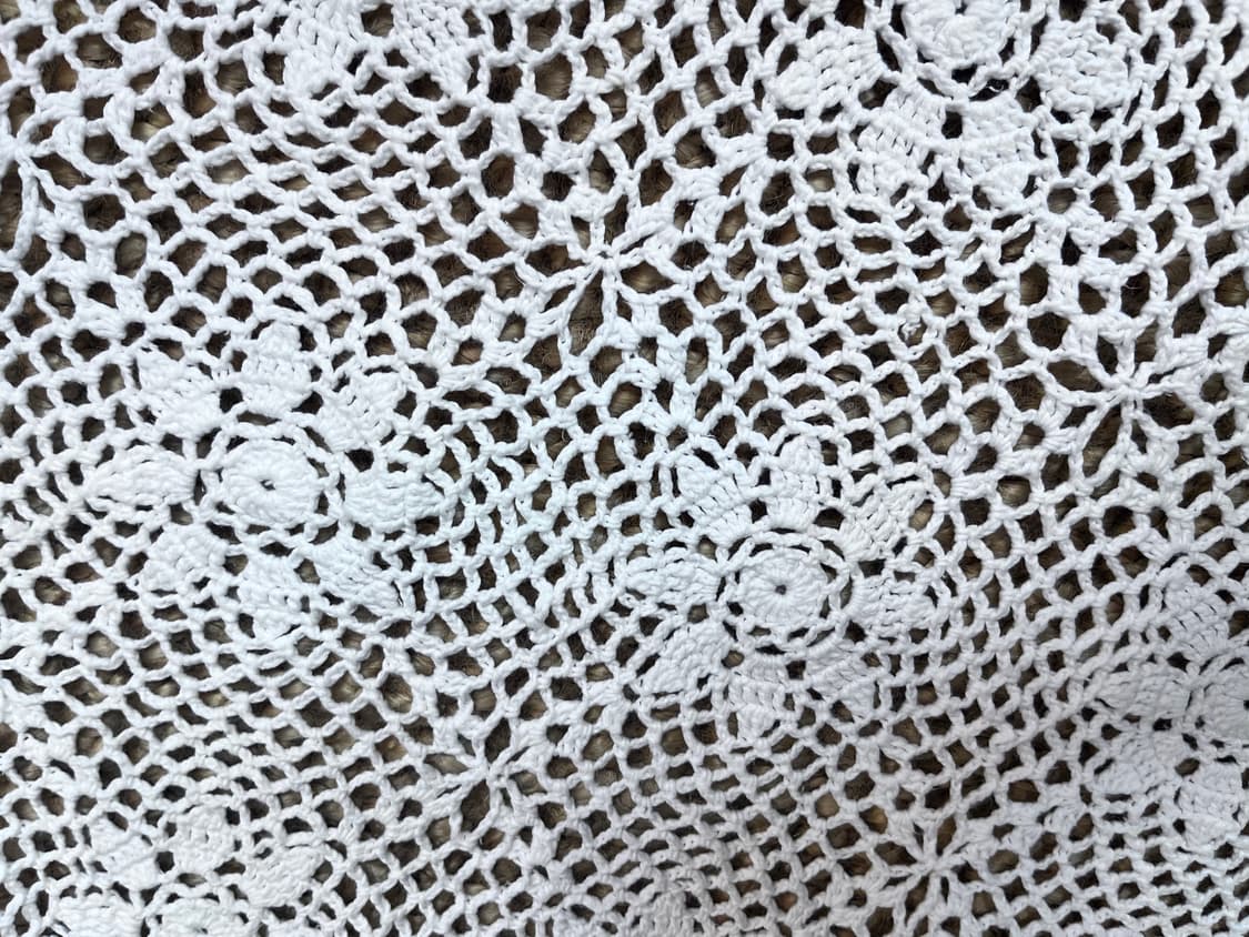 유럽수입 핸드메이드 손뜨개 크로쉐테이블보 상품이미지6