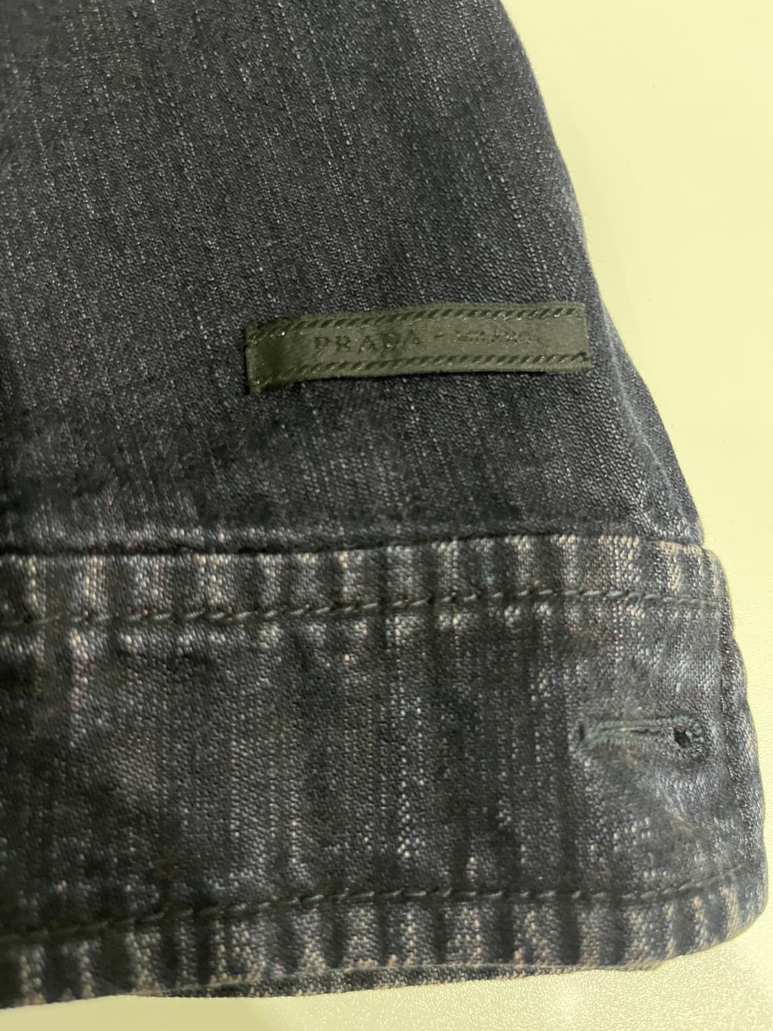 PRADA 데님 자켓 48 정품 상품이미지6