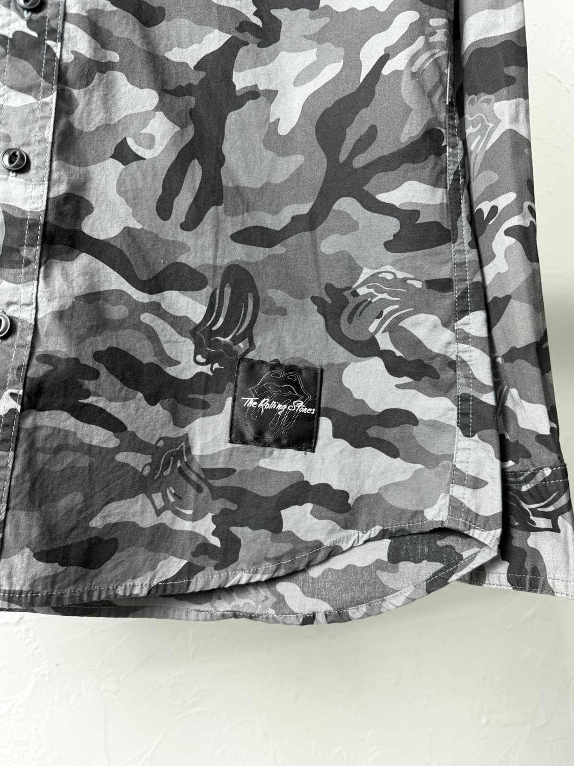 롤링 스톤스 카모플라주 셔츠 상품이미지3
