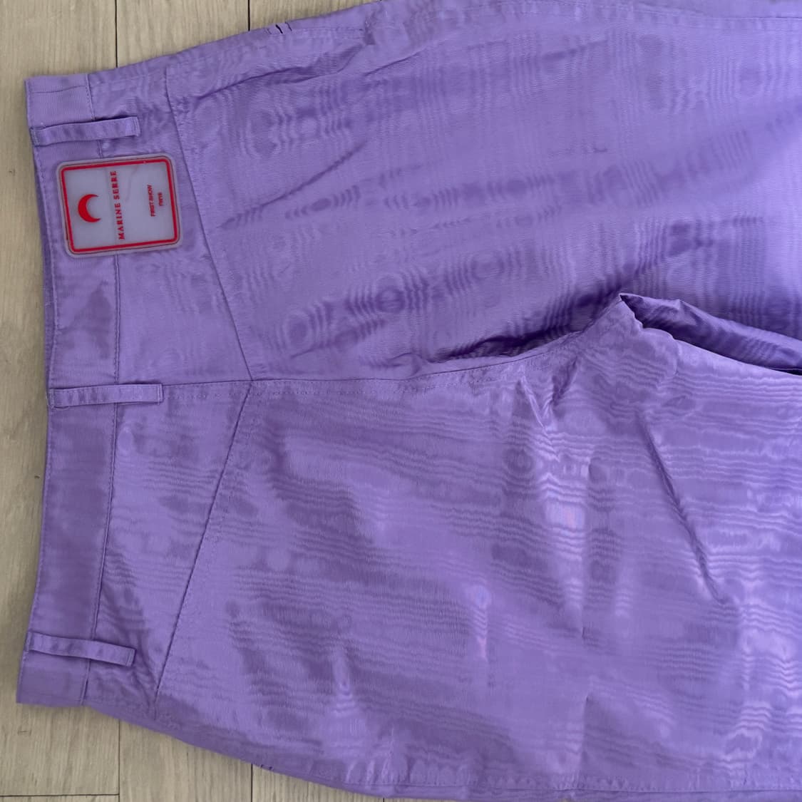 Marine Serre - Purple Shiny 트라우저 38(m) 상품이미지10
