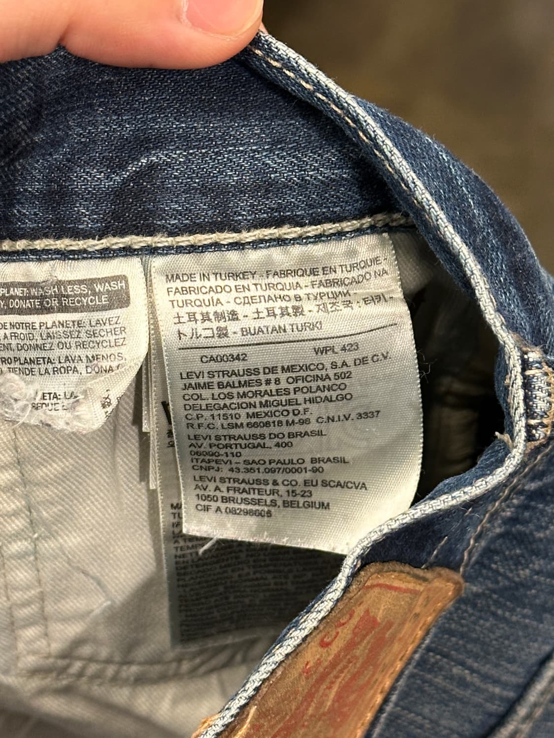 리바이스 501 W32 L32 상품이미지4