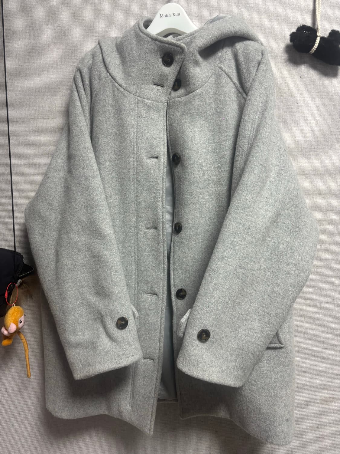 오피쉬 하프코트 그레이 상품이미지4