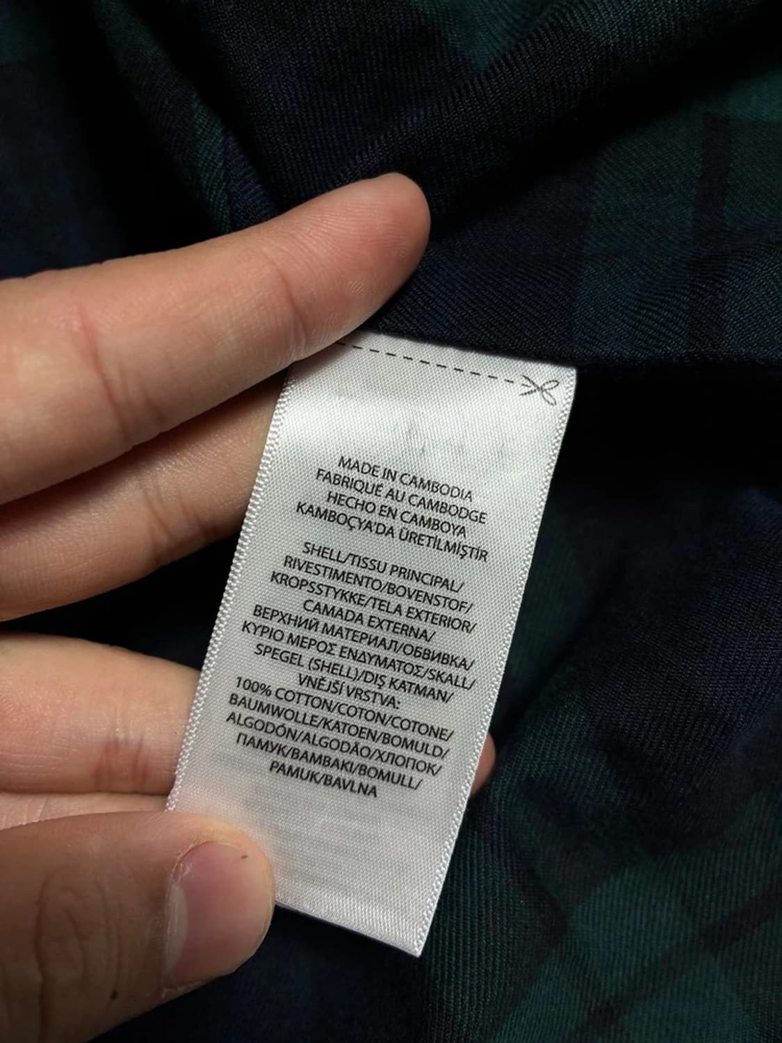 폴로 랄프로렌 신형 큐알 네이비 하이넥 블루종 자켓 R1856 상품이미지8