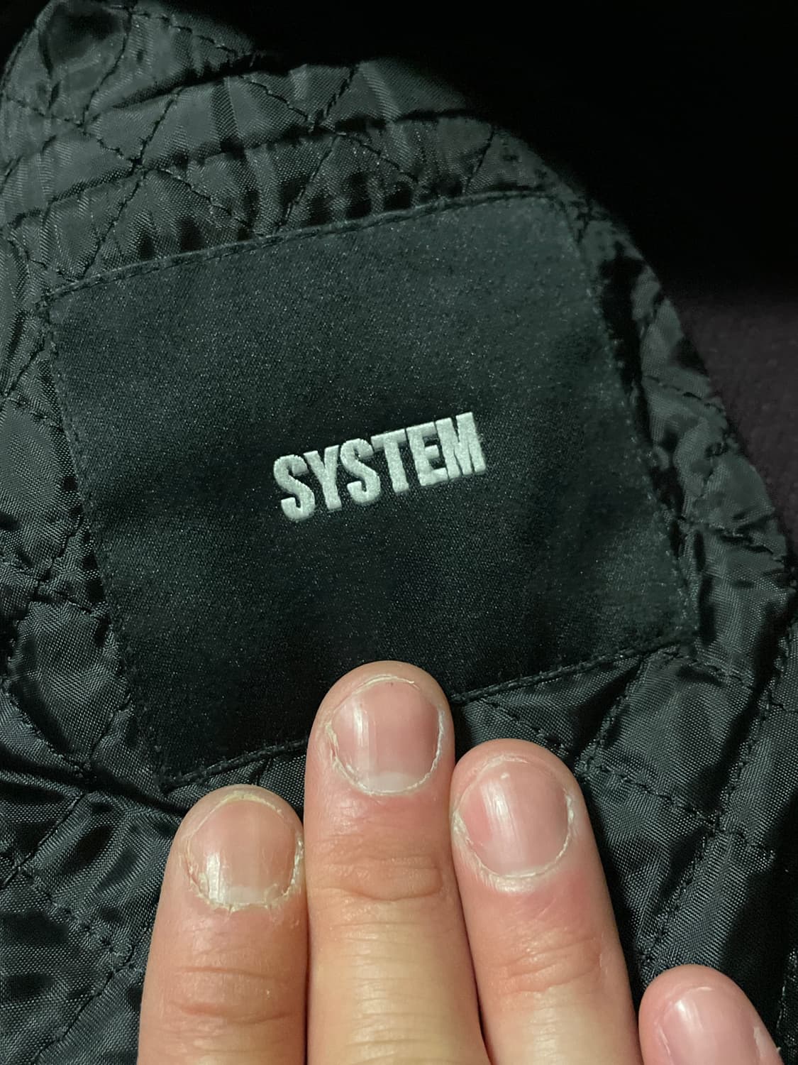 SYSTEM HOMME 시스템옴므 캐시미어 블렌드 양모 싱글 코트 버건디 상품이미지8