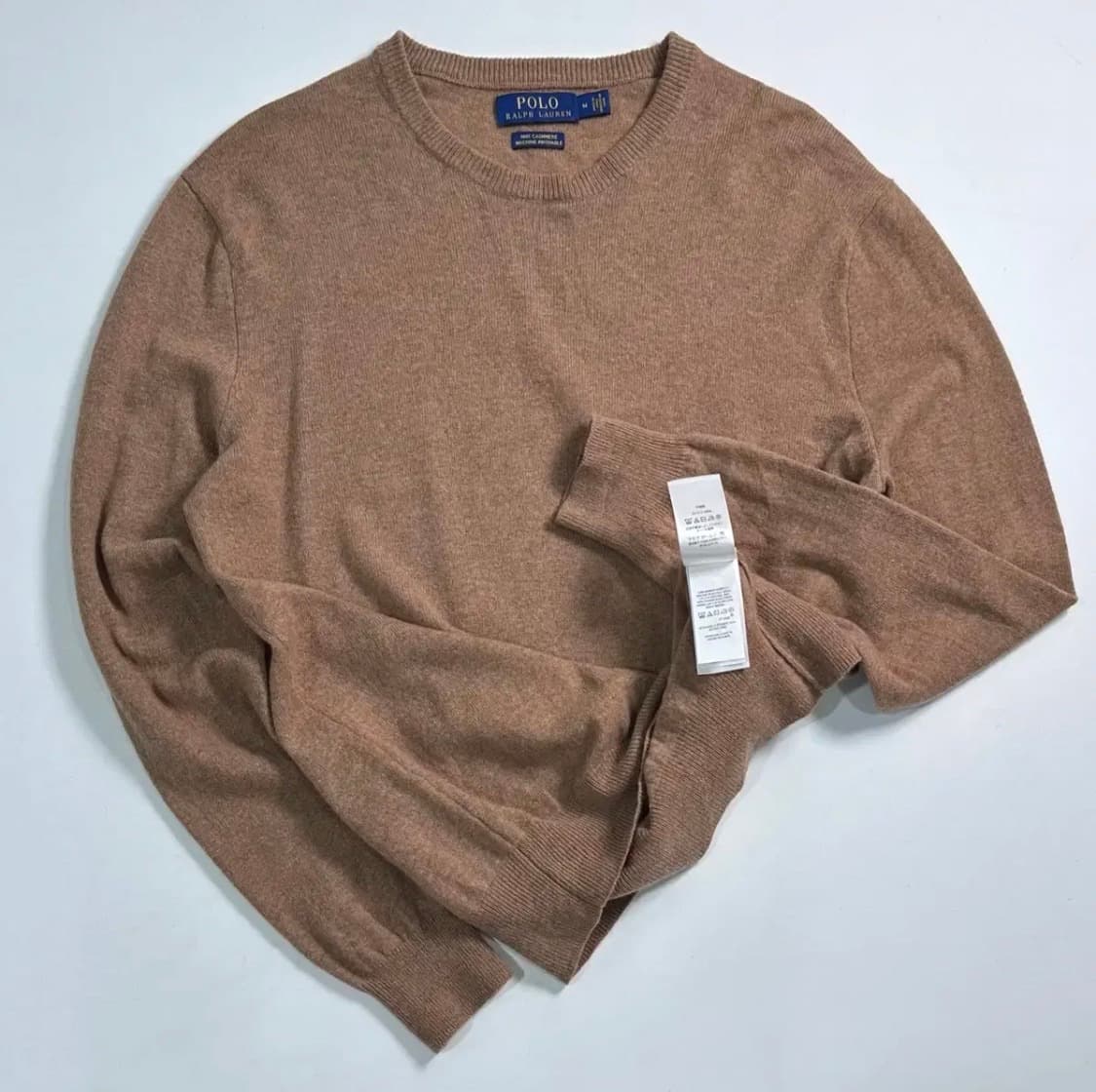 폴로 캐시미어 니트 m사이즈 상품이미지1