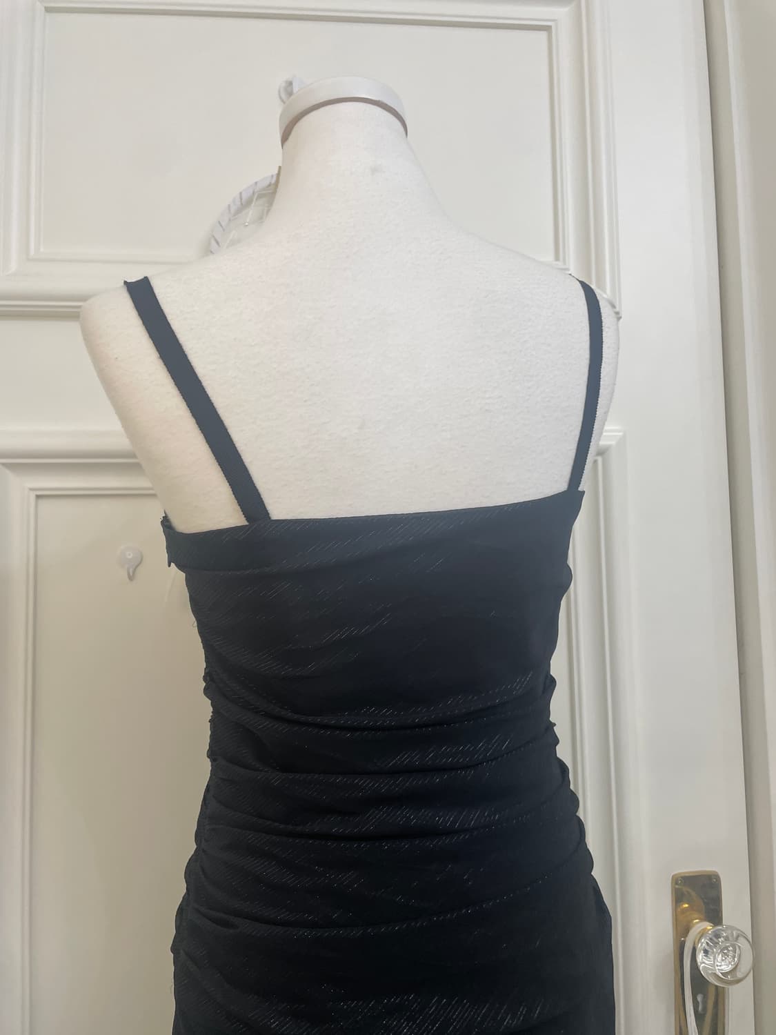 black glitter point draping summer midi 상품이미지4