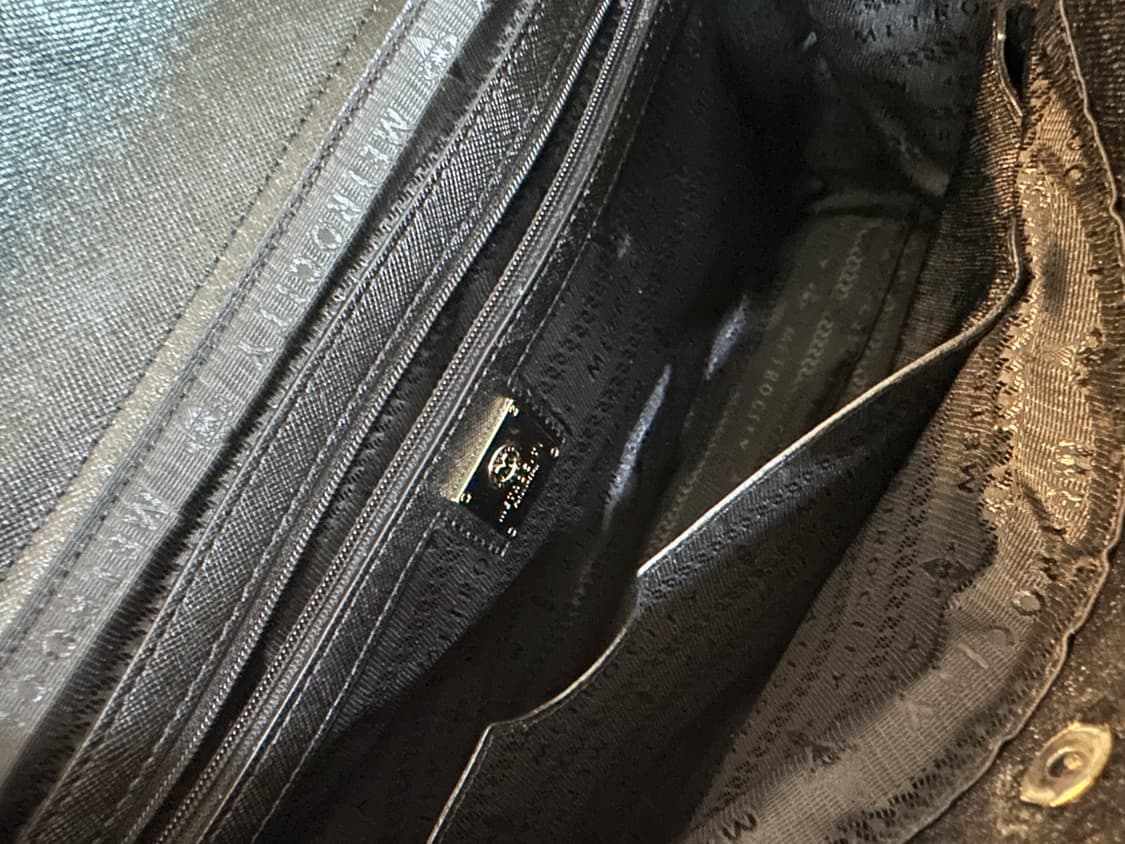 메트로시티 정품 사피아노 투웨이 토트백 (블랙/상태양호) 상품이미지4