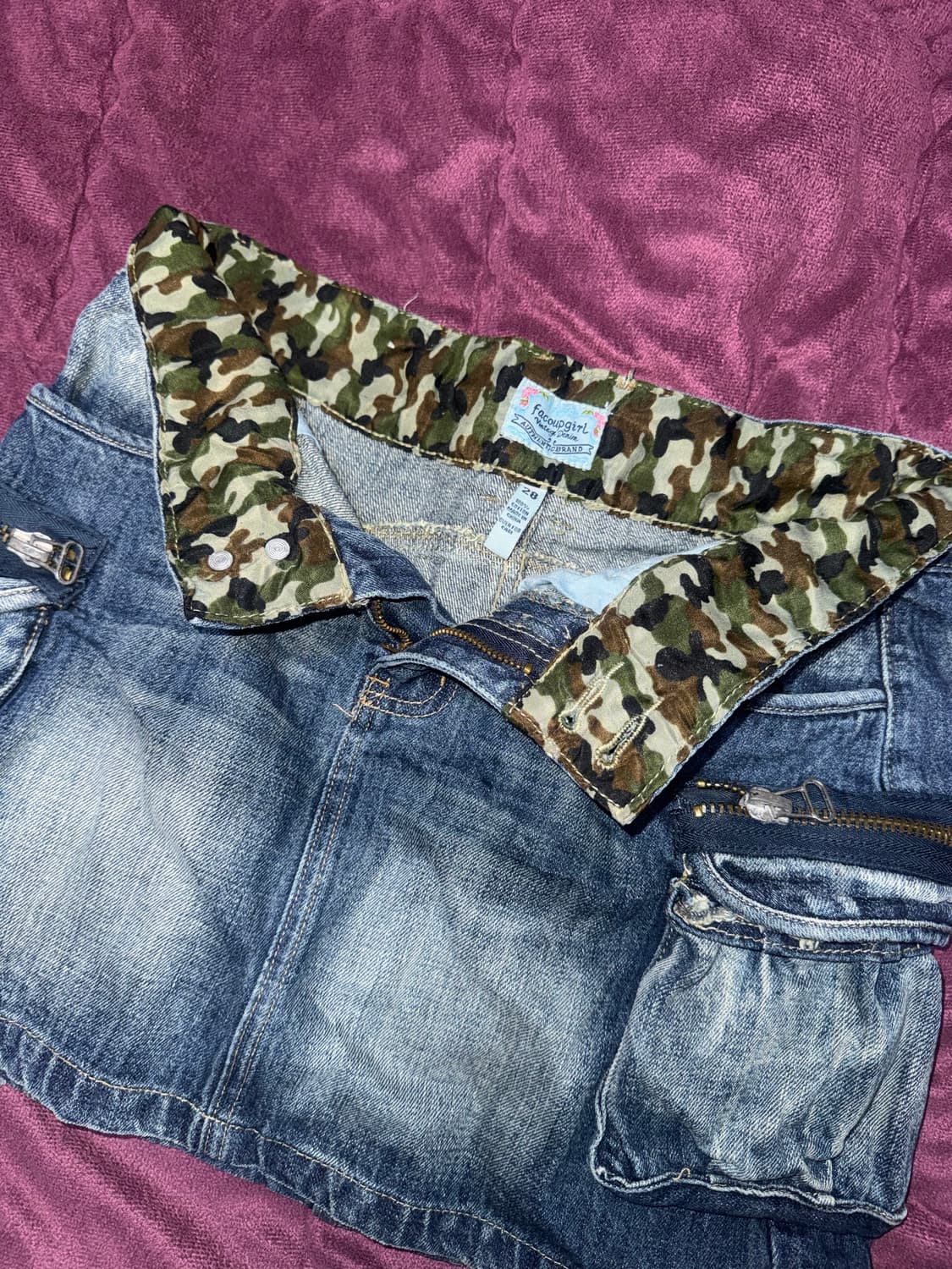 빈티지 청치마 상품이미지2