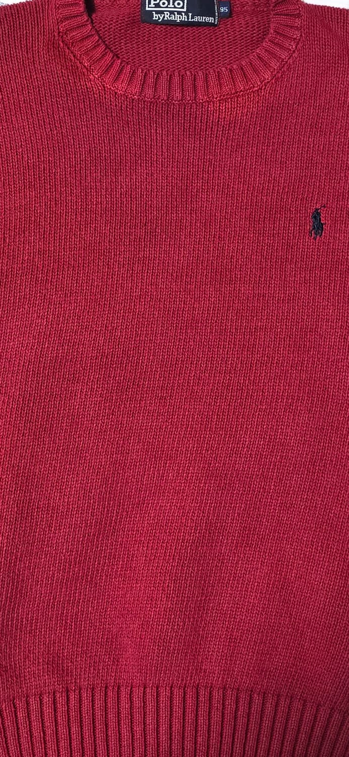 폴로 랄프로렌 버건디 니트 95 상품이미지4