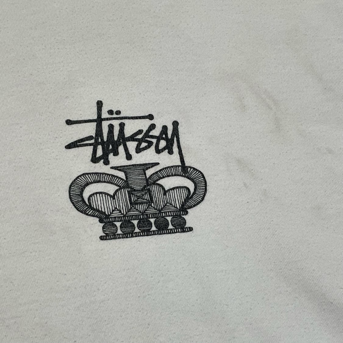 [XL] 스투시 빈티지 크라운 반팔티셔츠 상품이미지4