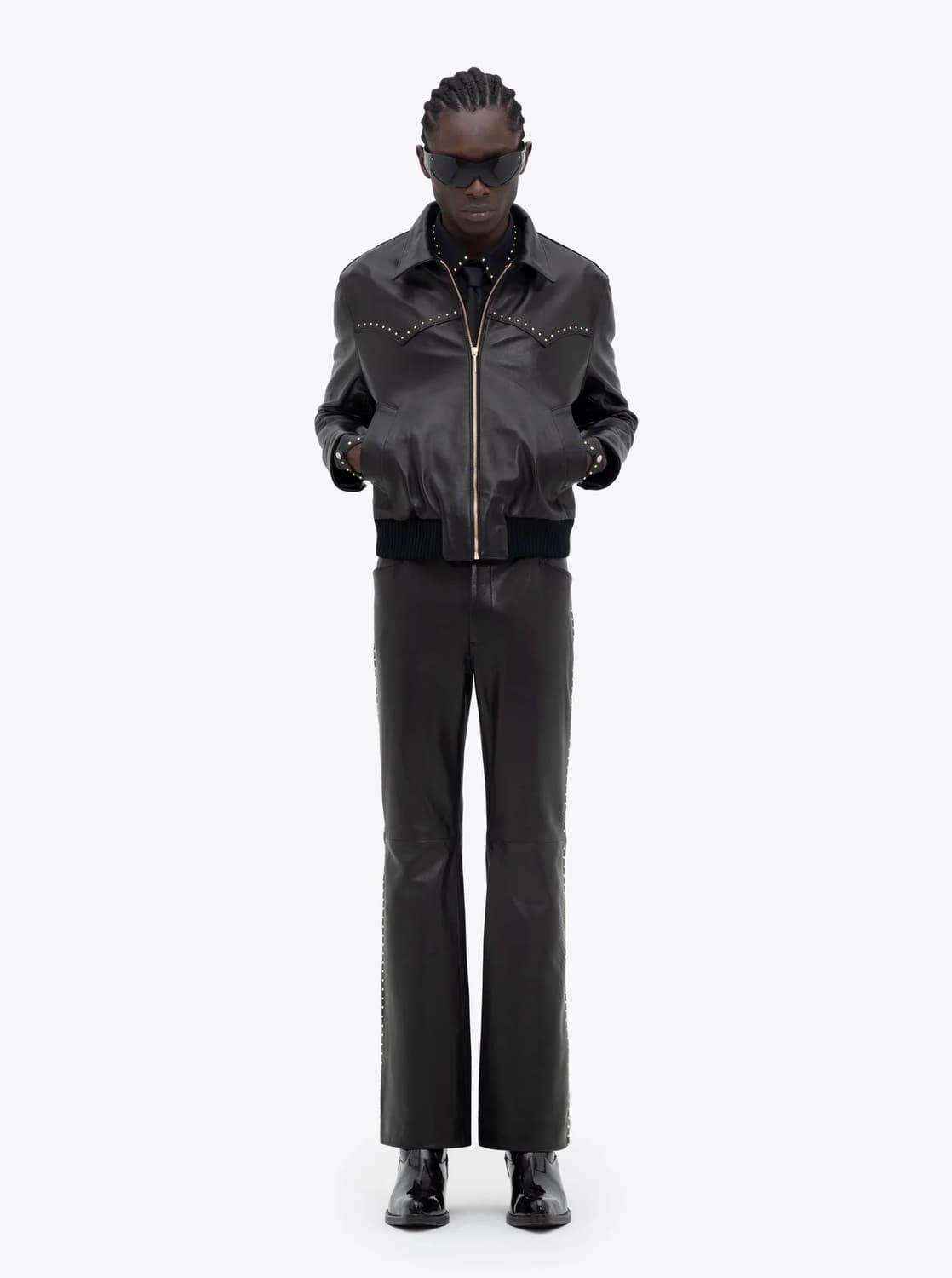 [BTS 뷔님 착용] ernest w baker 24AW 레더 자켓 상품이미지2