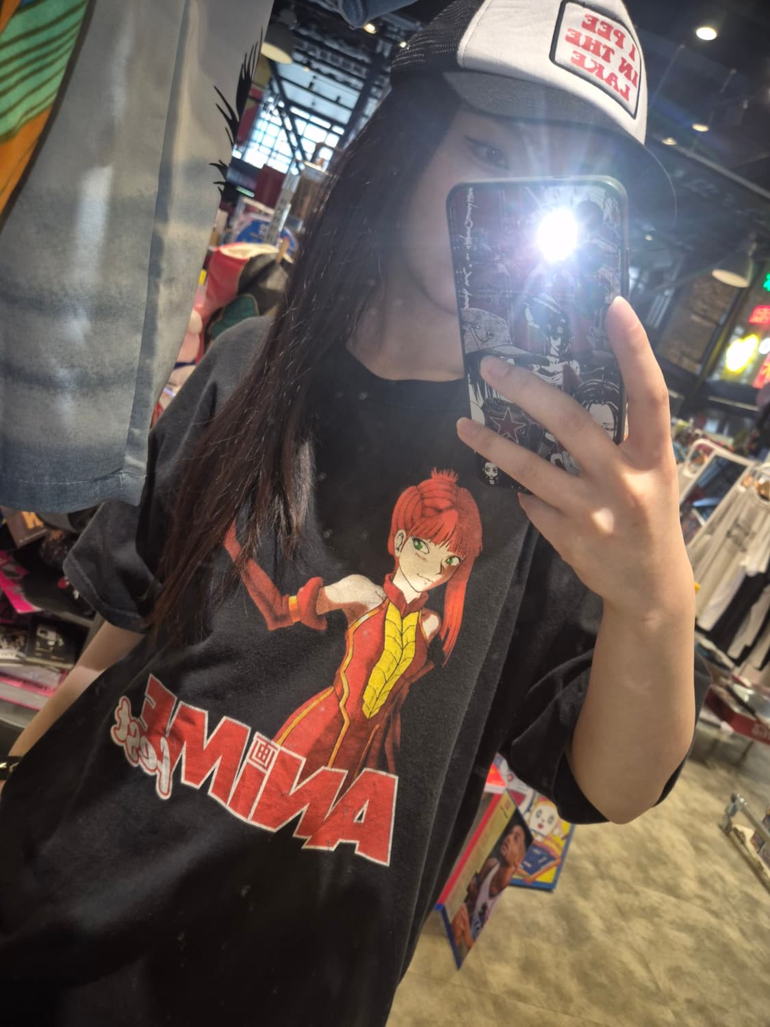 Hanes AnimeFest 행사 공식 굿즈 티셔츠 상품이미지1
