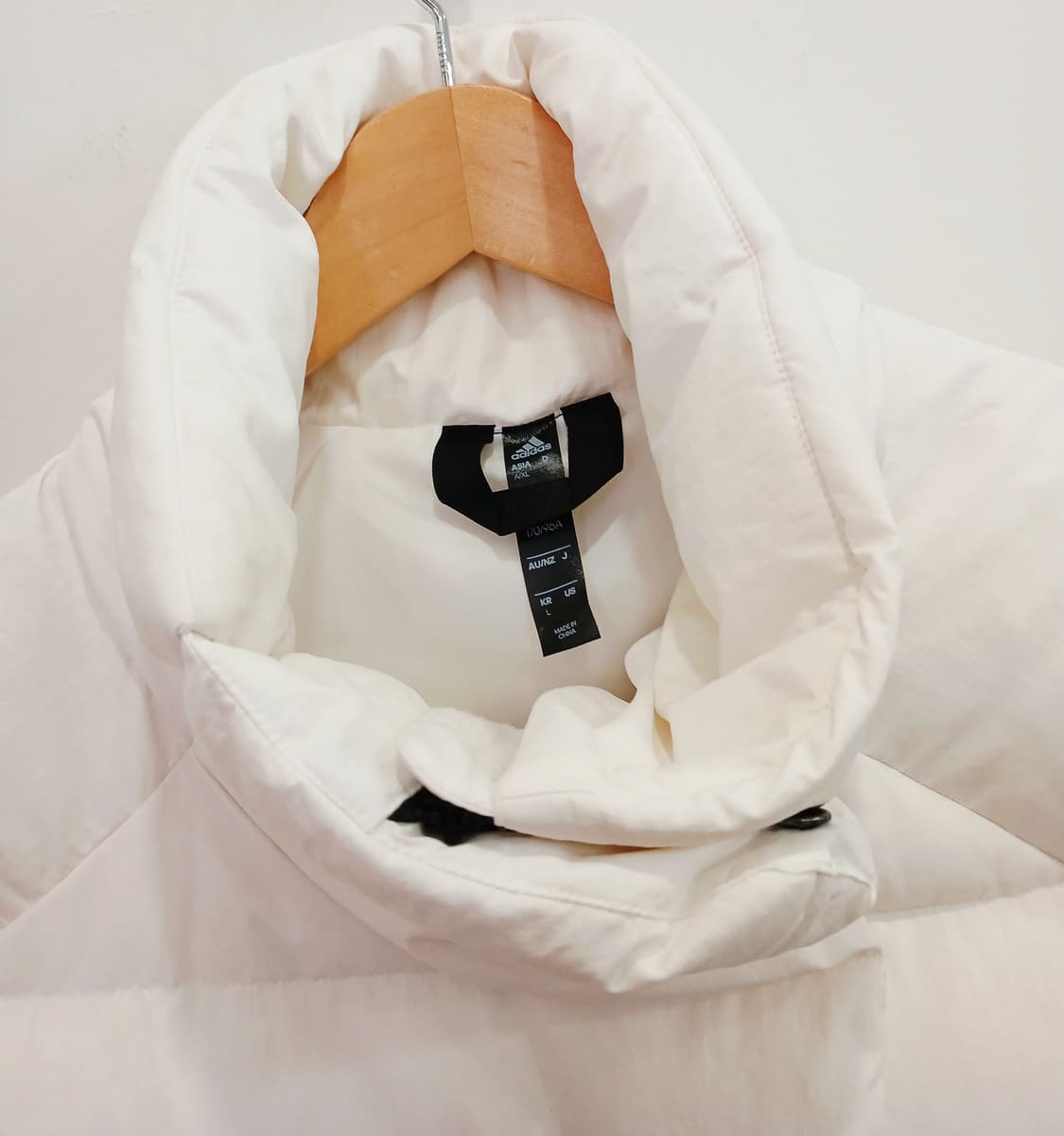 아디다스 빅 배플 다운패딩 L 상품이미지5