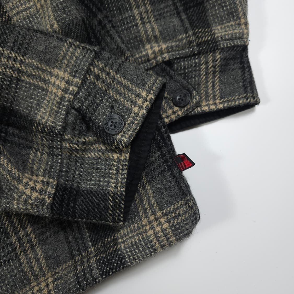 울리치 오버핏 체크 울 자켓 상품이미지4