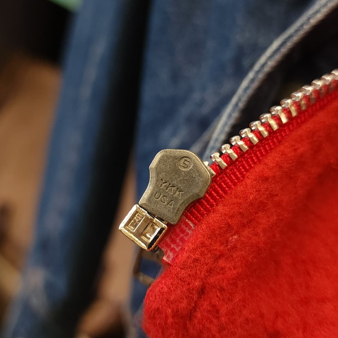 90s 폴로 컨트리 데님자켓 후드 레이어드 M 상품이미지9