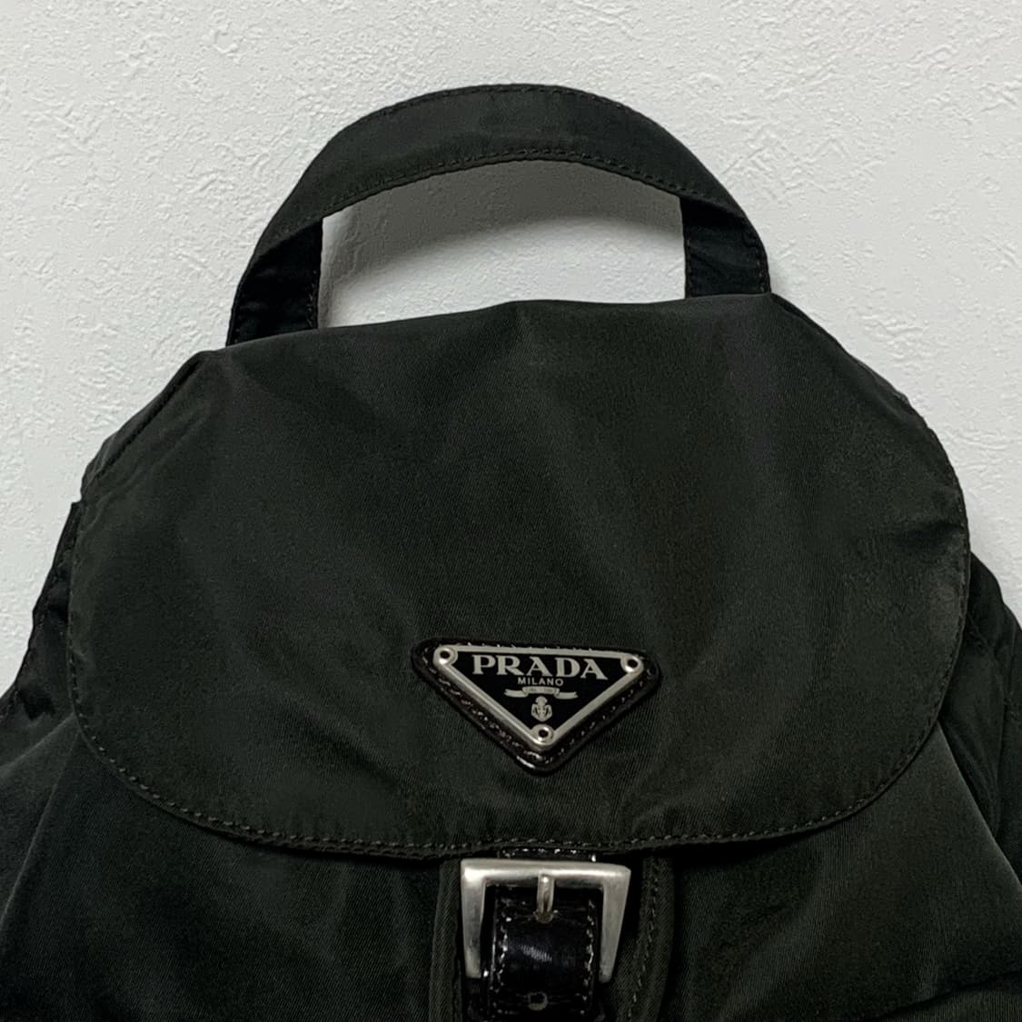 정품 프라다백팩 초코브라운 상품이미지5