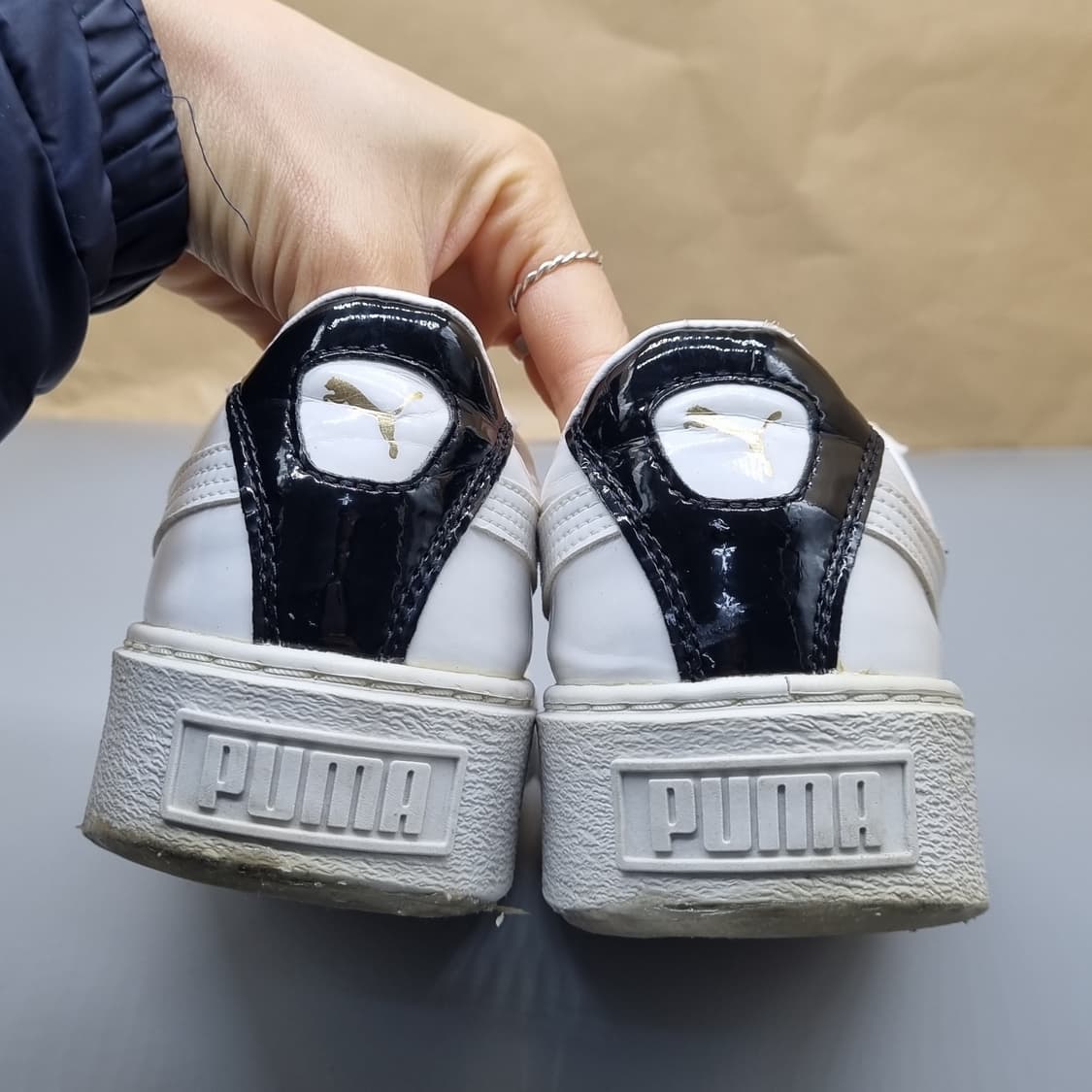 푸마 바스켓 플렛폼 스니커즈 250 상품이미지4