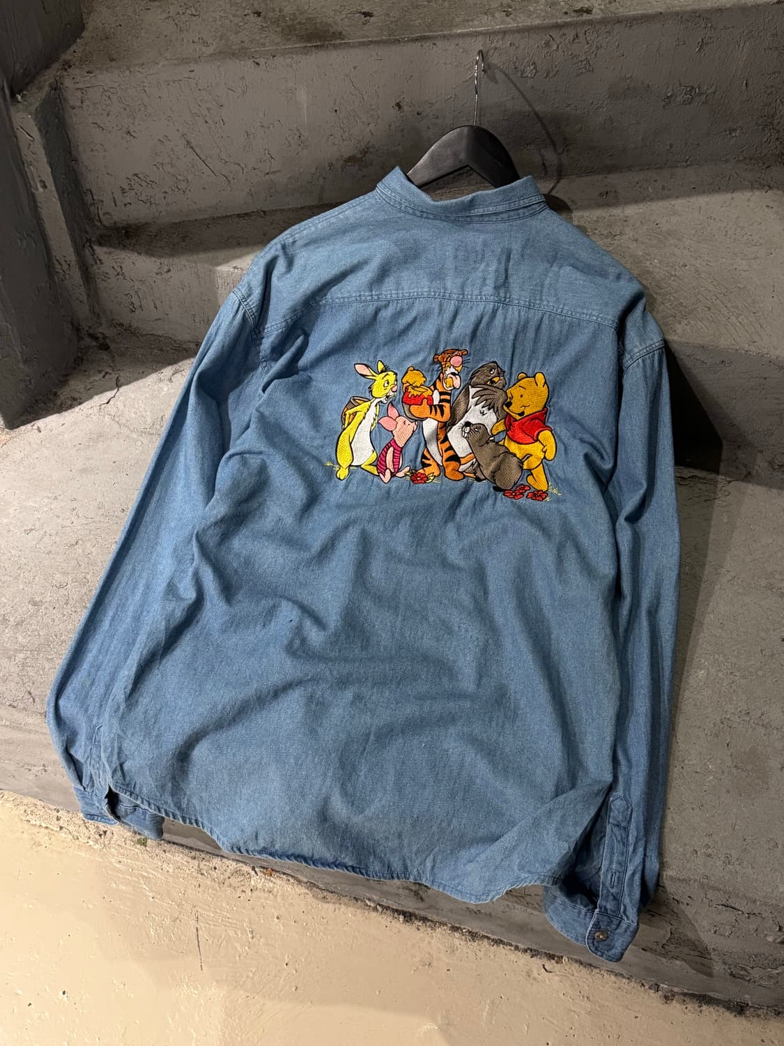 90s 디즈니 카툰 데님셔츠 상품이미지1