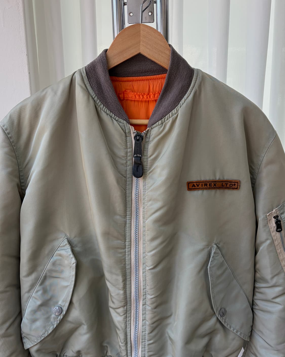 [M]아비렉스 AVIREX USA MA-1 플라이트 자켓 상품이미지6