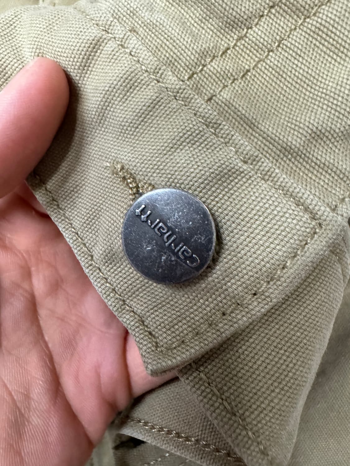  [36x34] 칼하트 102291 럭비 캔버스 릴렉스드 핏 팬츠 상품이미지7