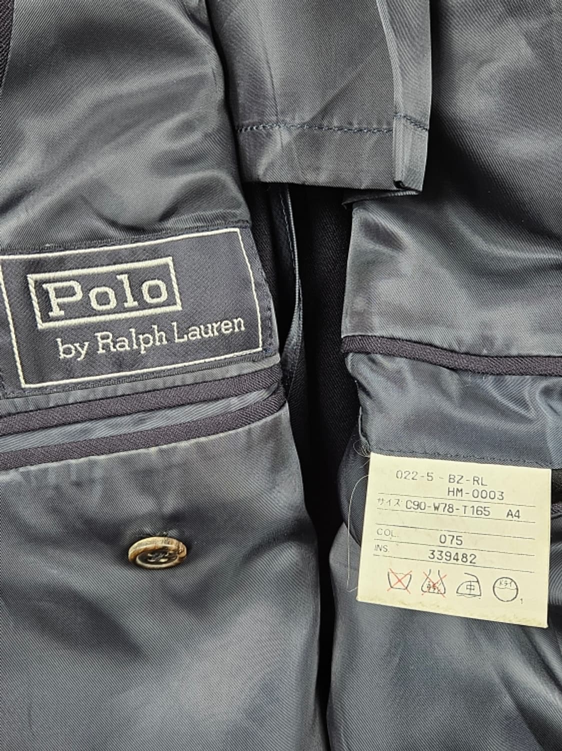 폴로랄프로렌 골드 버튼 클래식 블레이저 자켓 (상세설명참조)/ 10656 상품이미지8