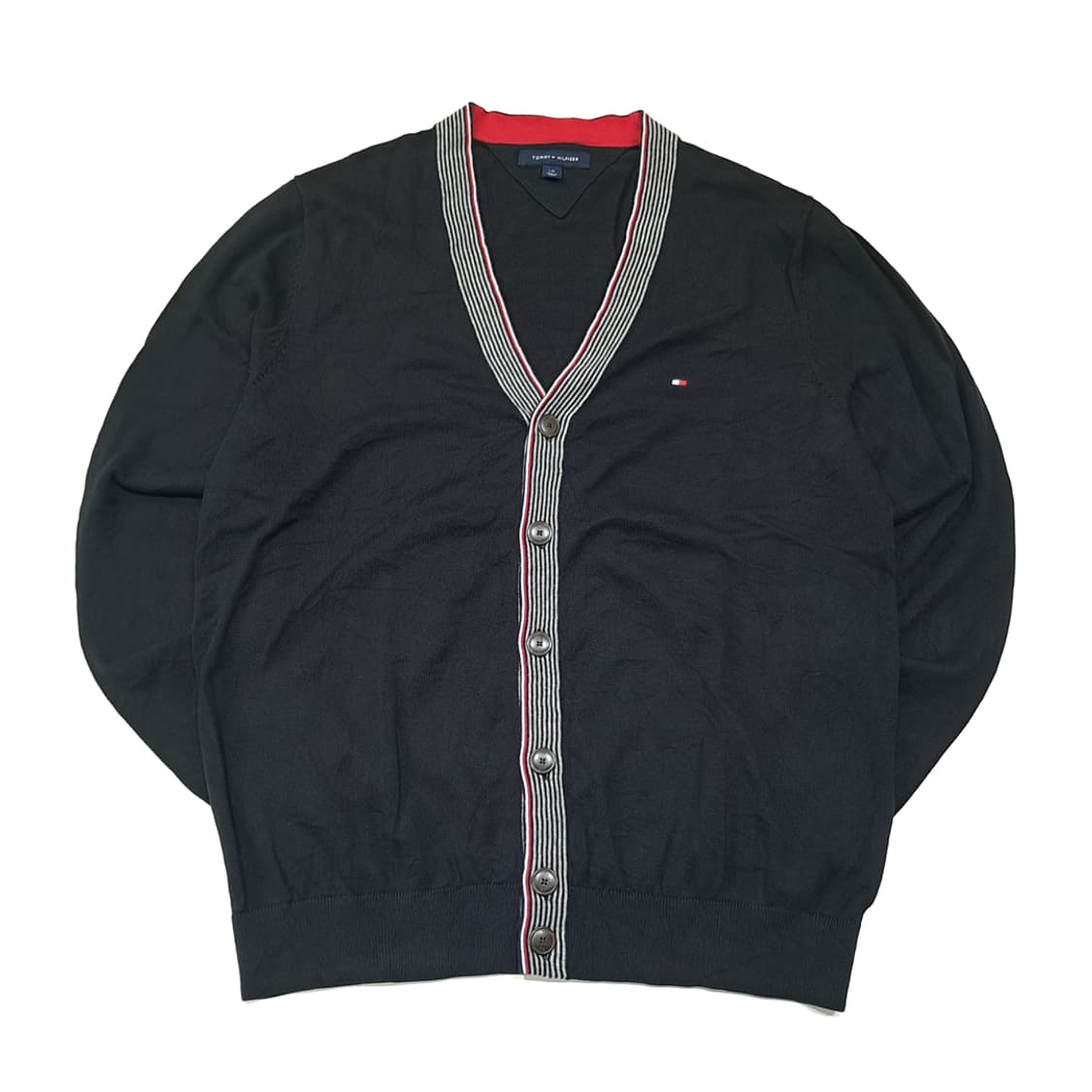 CL053 L 타미힐피거 프레피 니트 가디건 상품이미지1