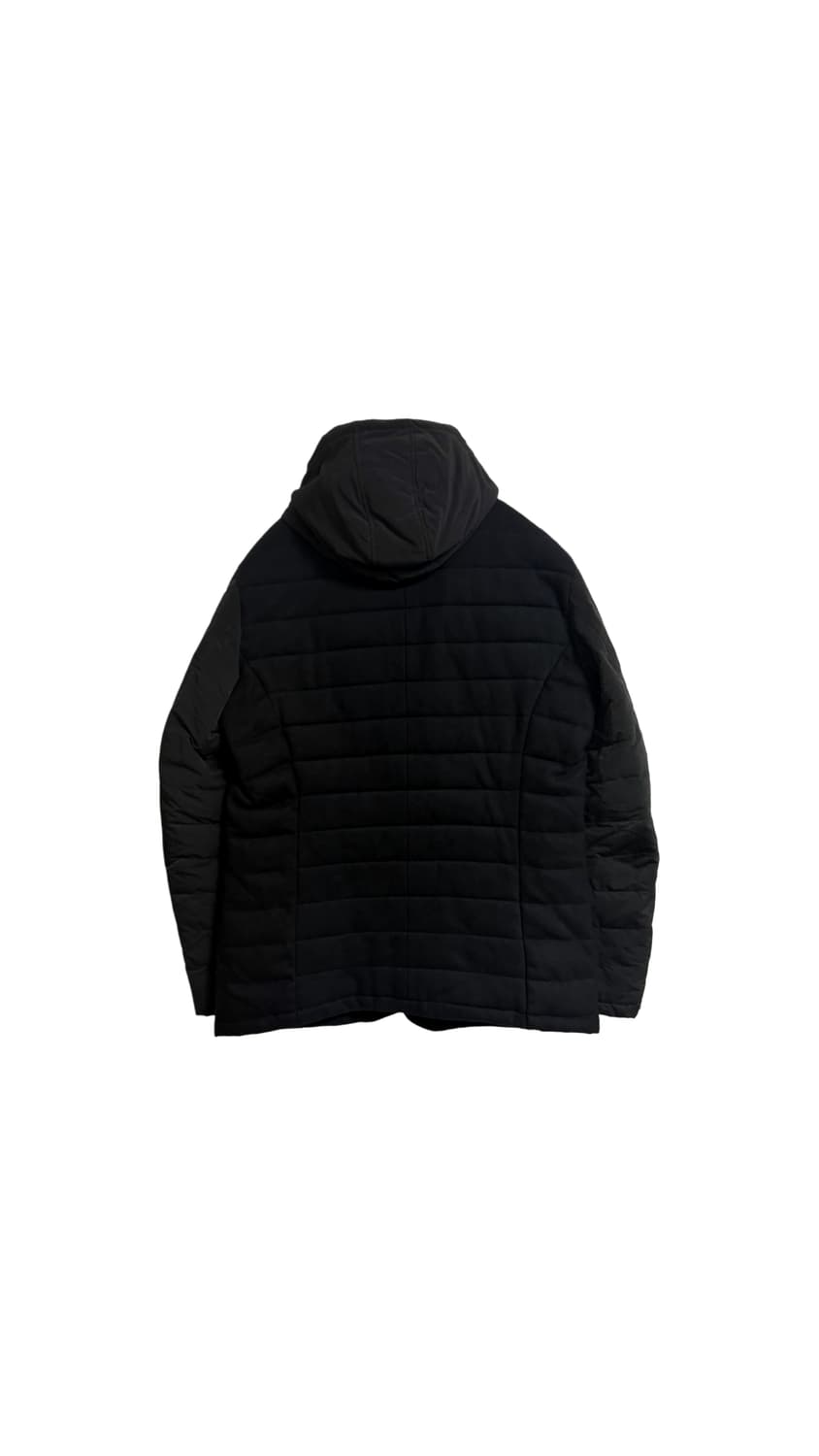 아르마니 진스 퀼팅 패딩 후드 블레이저 자켓 상품이미지2