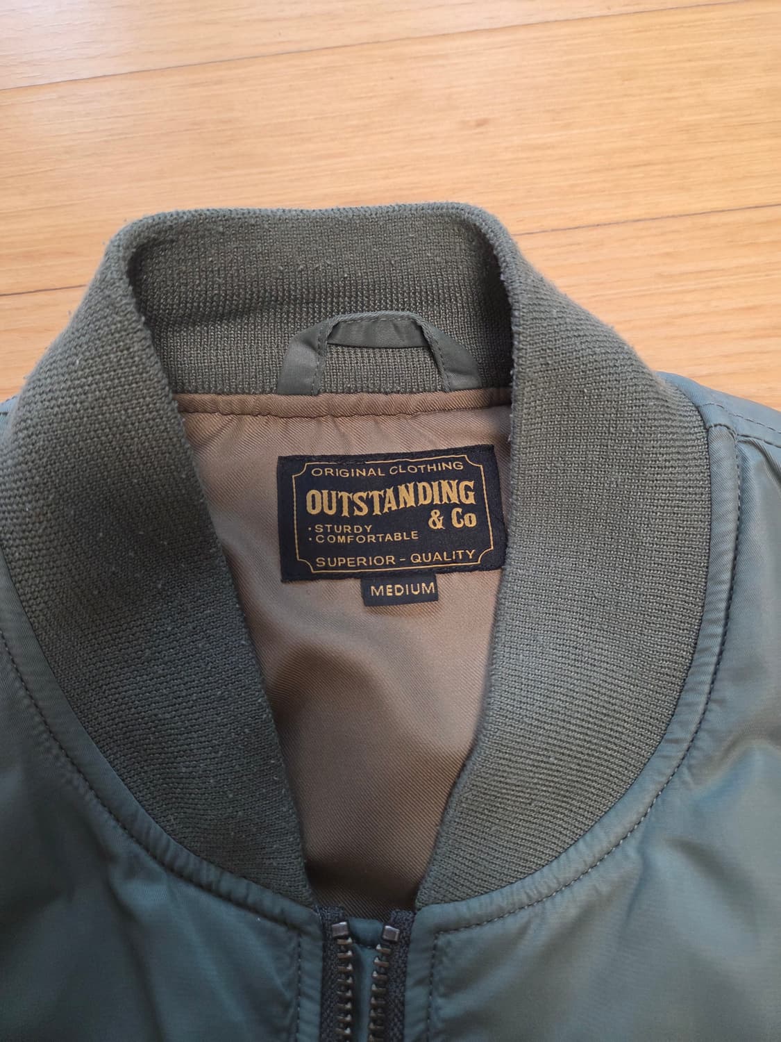 아웃스탠딩 ma-1 초기형버전 M사이즈(실측 105) 상품이미지2