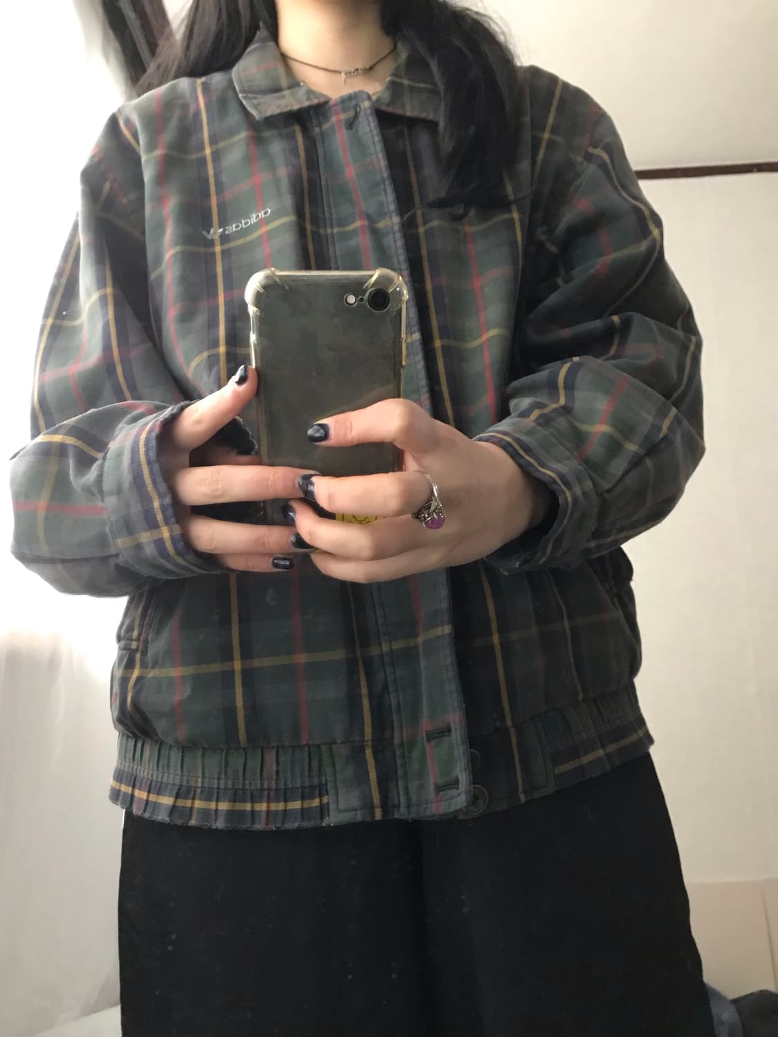 아디다스 80s 체크 블루종 상품이미지3