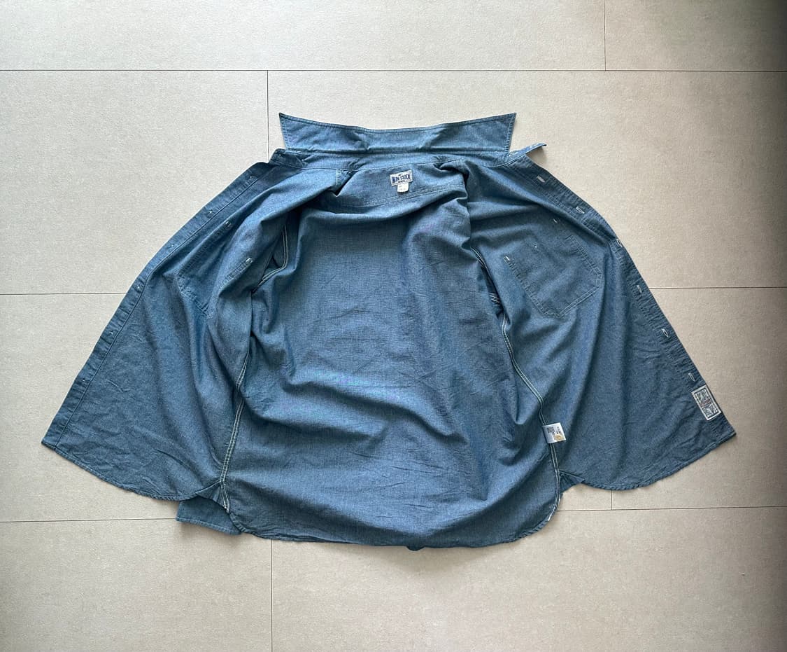 [XL] 브론슨 샴브레이 라이트 인디고 상품이미지7