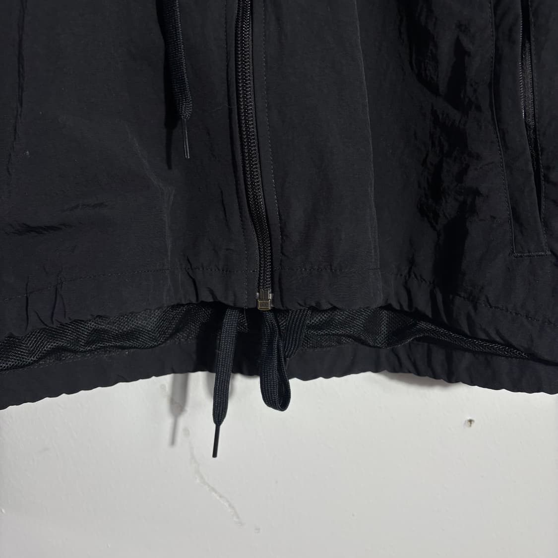 아디다스 오리지널 블랙 크롭 후드 집업 (무료배송) 상품이미지4