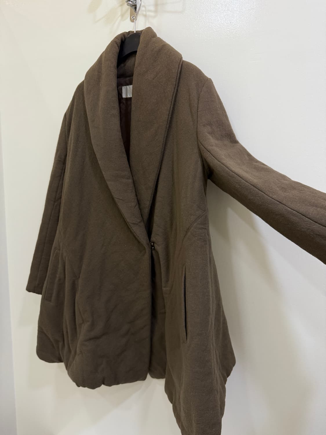 한섬 sjsj 브라운 패딩 코트 정품 상품이미지2