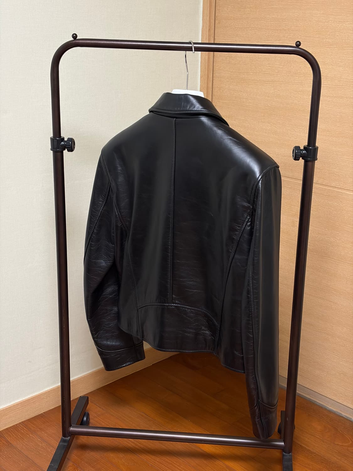 쿠어 카우하이드 레더 싱글 라이더 점퍼 S 상품이미지2