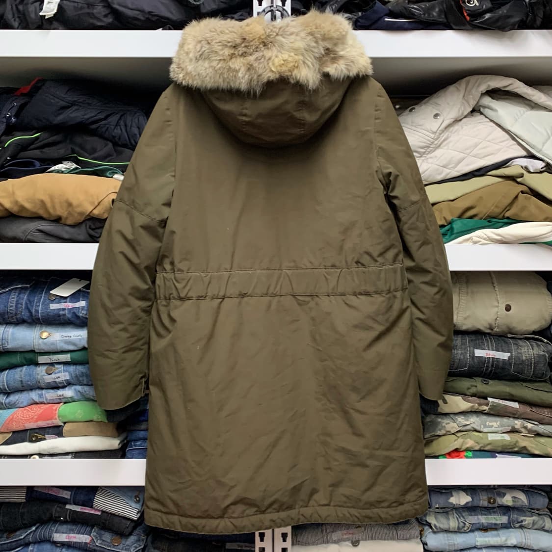 [L] 럭키슈에뜨 폭스 퍼 덕다운 파카 상품이미지3