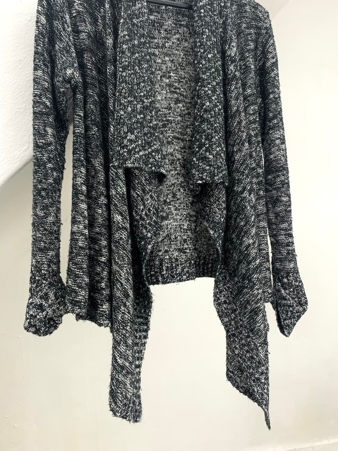Ozoc drape knit cardigan  상품이미지3