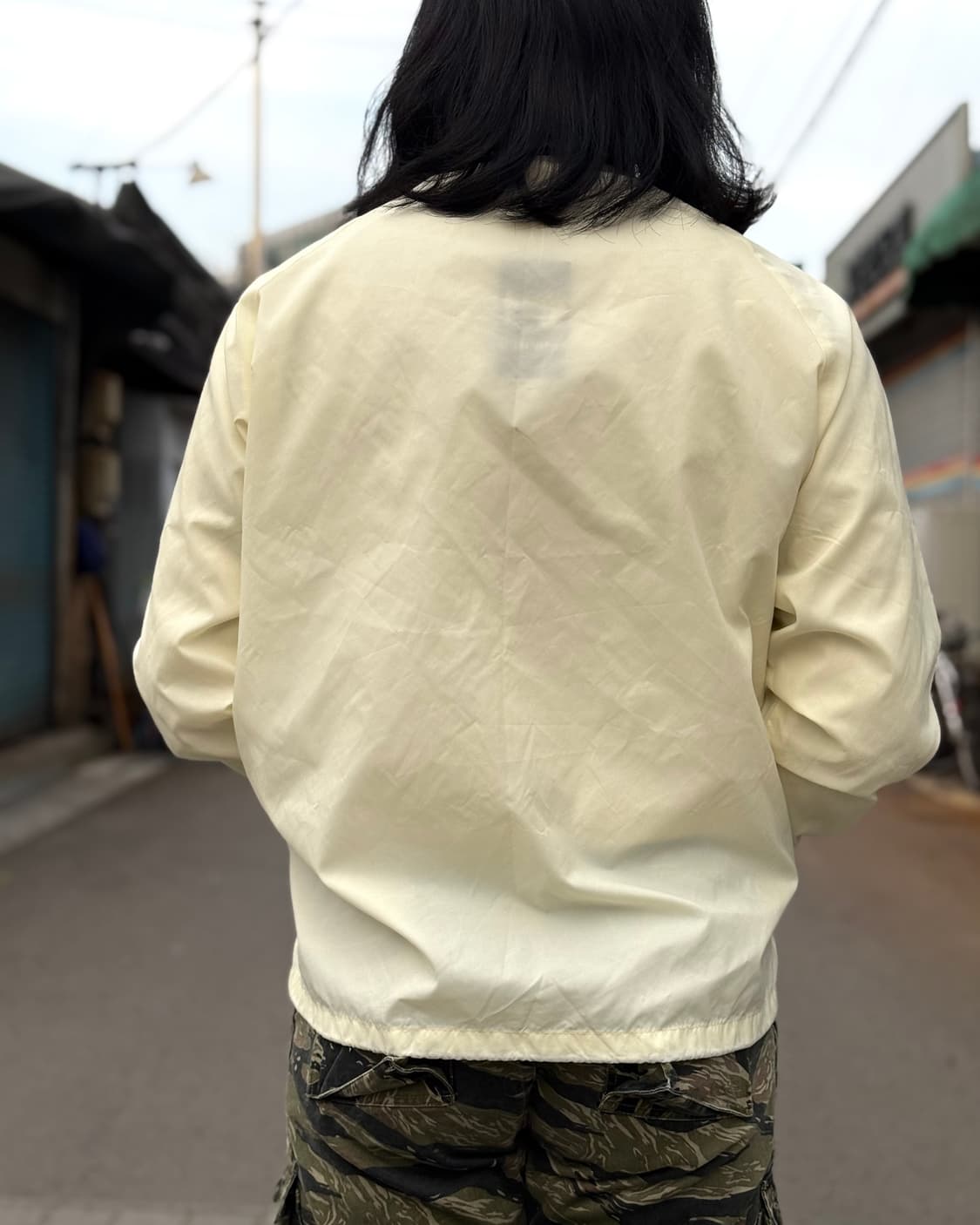 00‘s 초크라인 선 밸리 스파르탄 사운드 코치 자켓 XL 상품이미지9