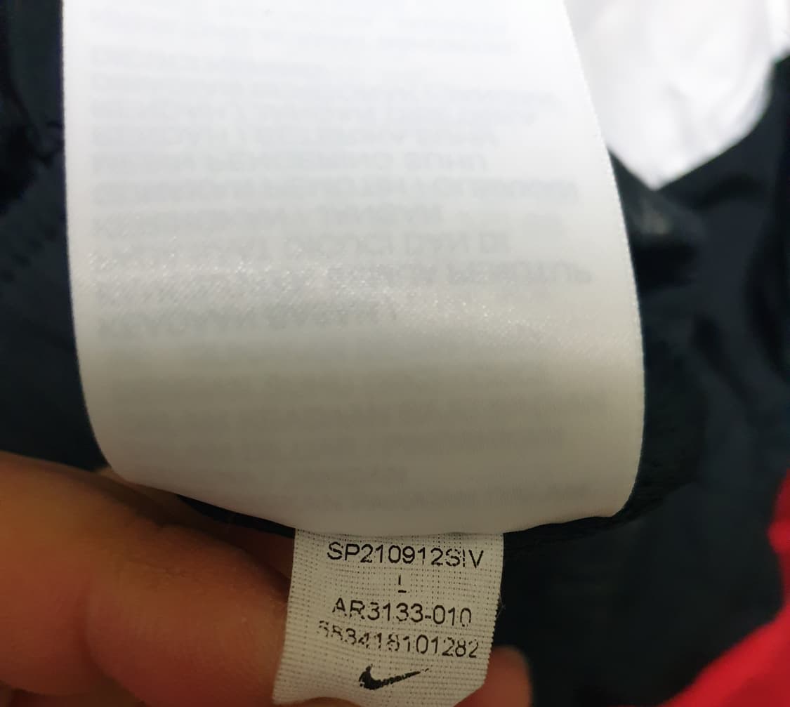 나이키 빅스우시 우븐 윈드러너 바람막이 집업자켓 블랙 (L) 상품이미지5