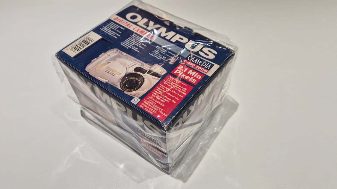작례O 미개봉 새상품 수집용 올림푸스 c990 zoom 디지털카메라 디카 상품이미지1