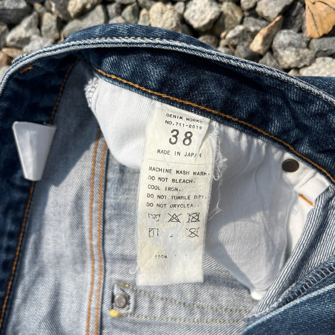 DENIM WORKS(made japan)셀비지 데님(실측확인) 상품이미지3