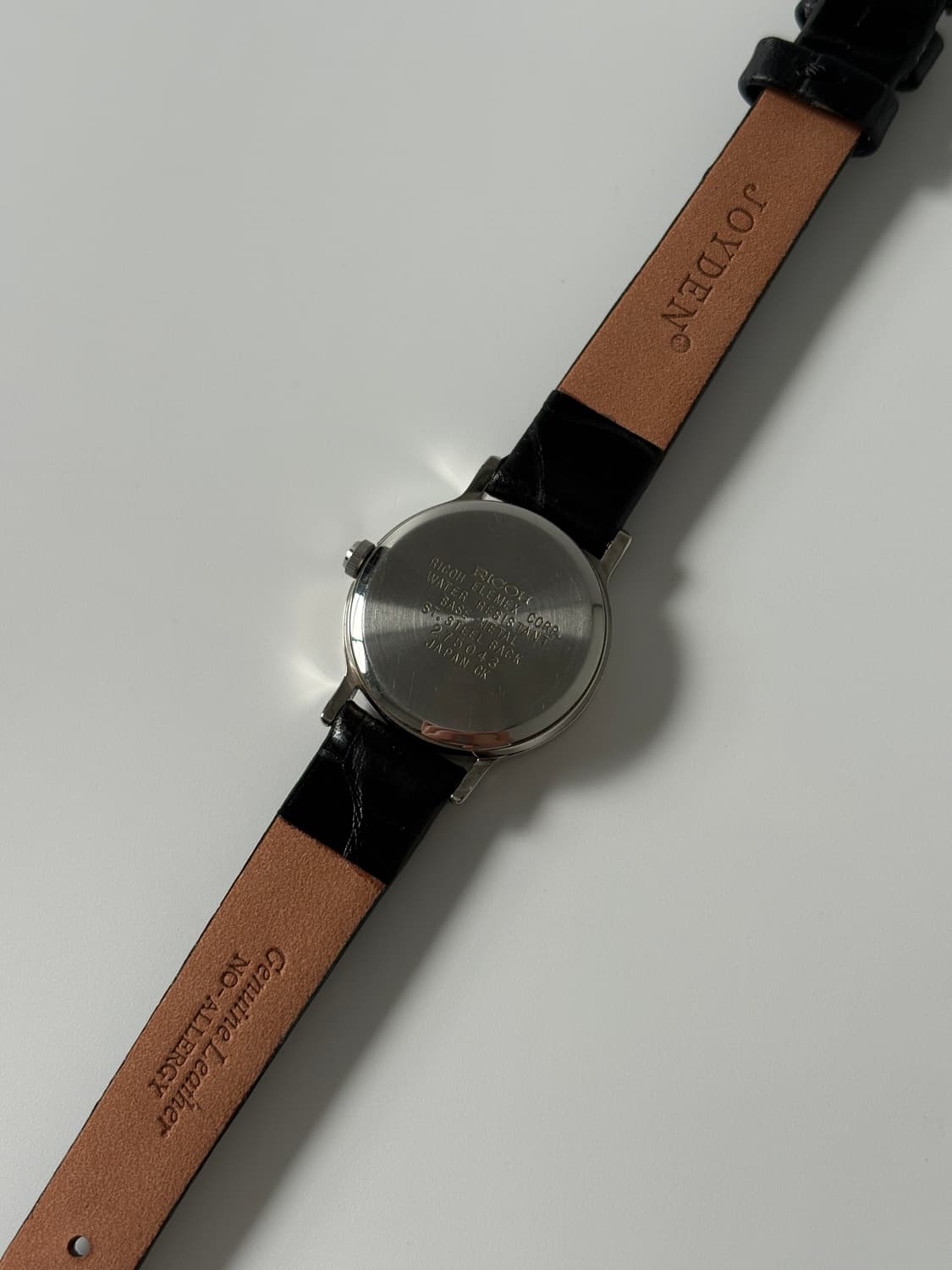 리코 1990년대 빈티지 시계 아라빅 인덱스 실버 쿼츠 여성 상품이미지7