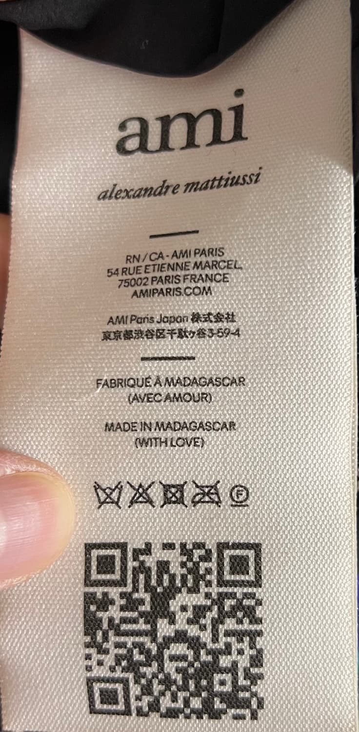 아미 알렉산드르 / 마티우시 패딩 조끼 블랙 / L 상품이미지6