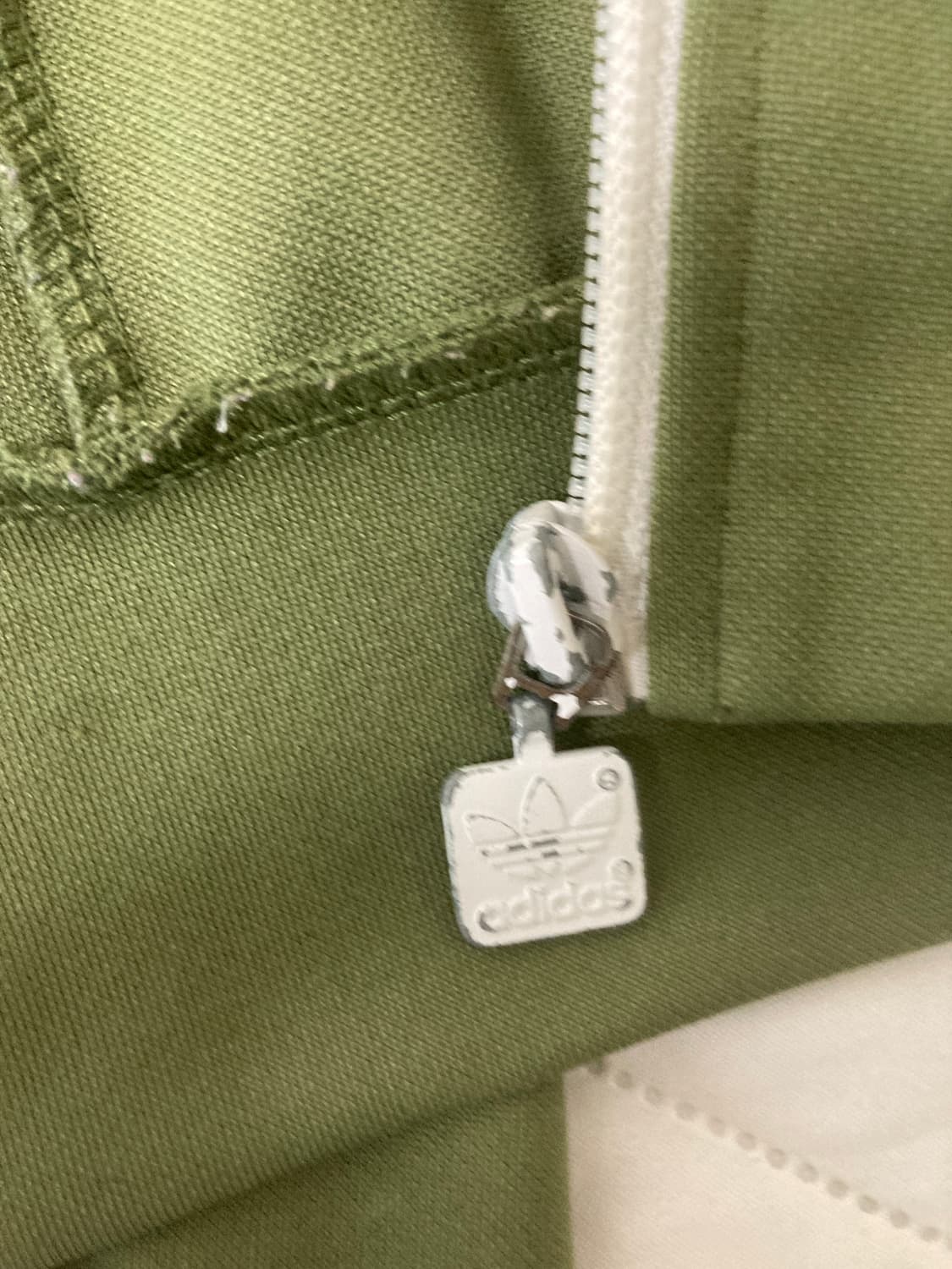 대대장 아디다스 카키 말차 져지 상품이미지6