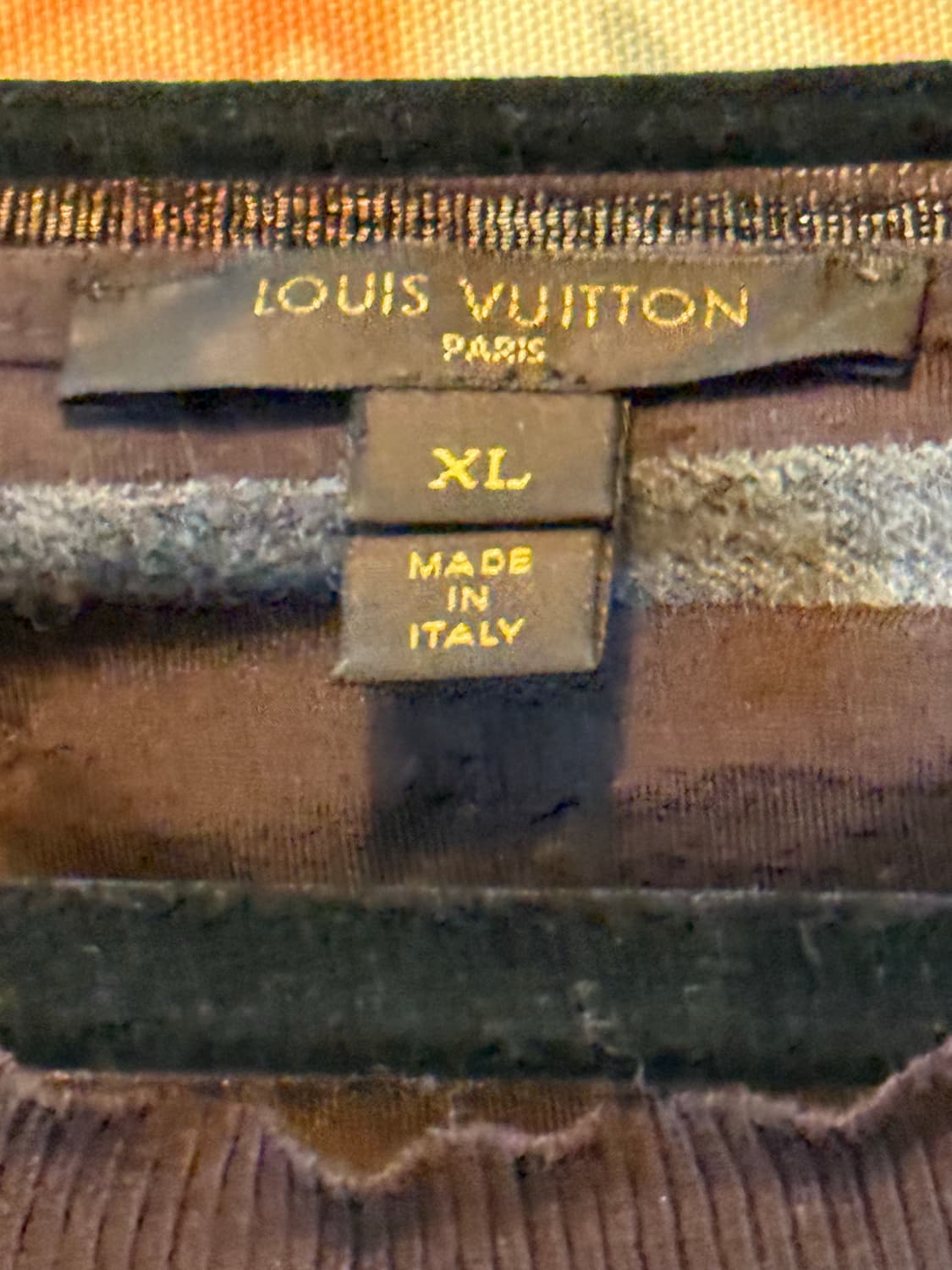 (정품) 루이비통 빈티지 긴팔 니트 xl 105 상품이미지3