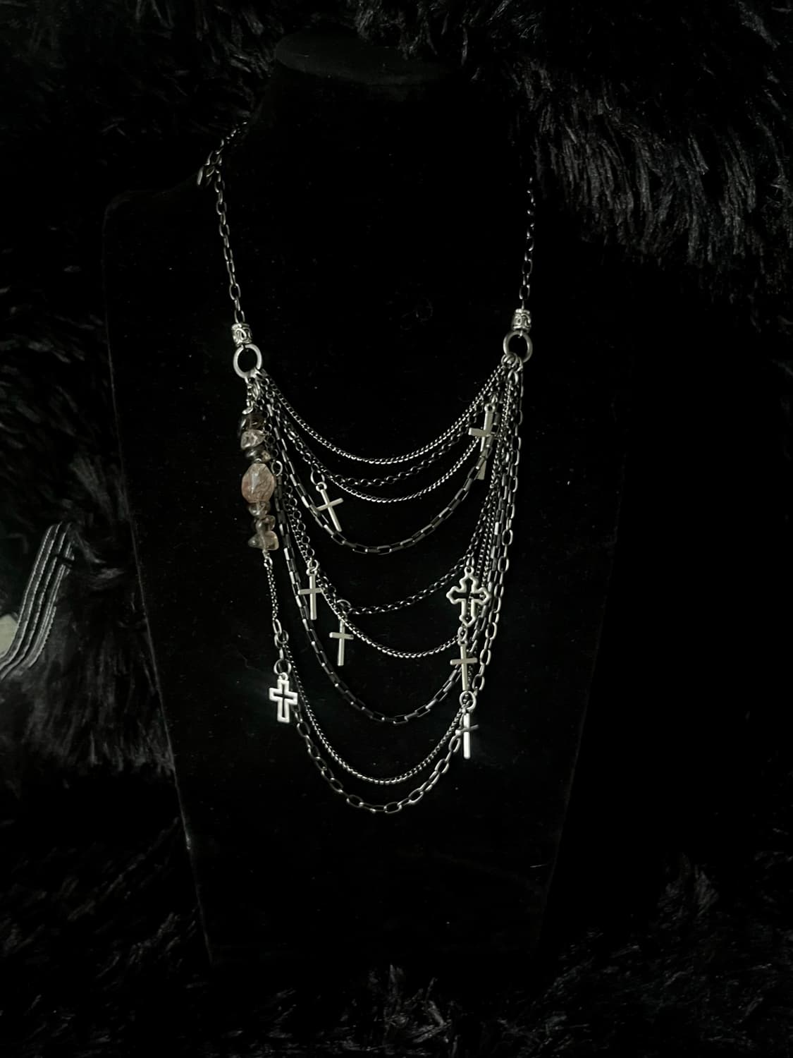 Layering cross custom necklace  상품이미지4