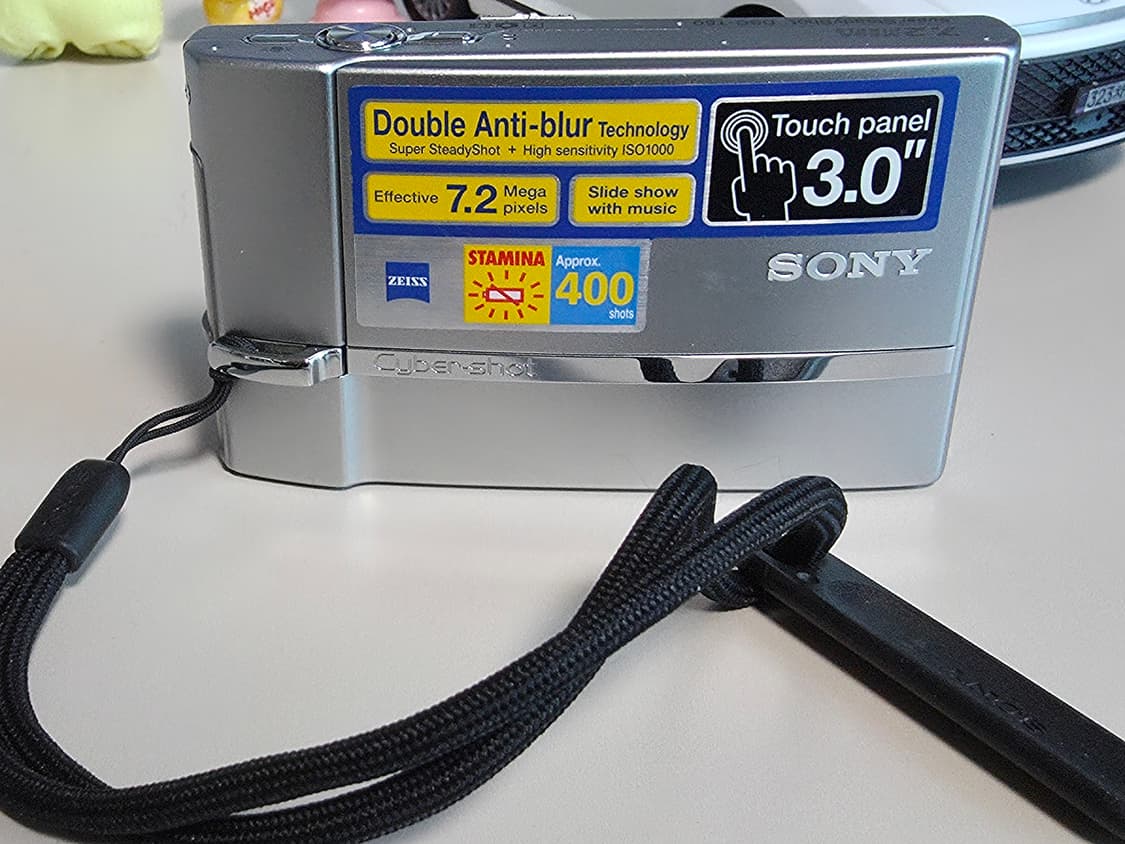 소니 사이버샷 DSC-T50 빈티지 디지털카메라 상품이미지1