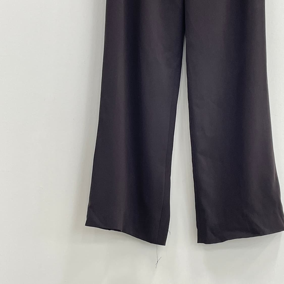 막스마라 브라운 스트레이트 핏 슬랙스 상품이미지4