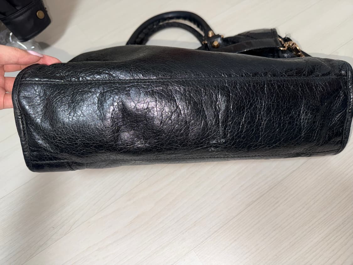 발렌시아가 모터백 블랙 미디움 상품이미지8
