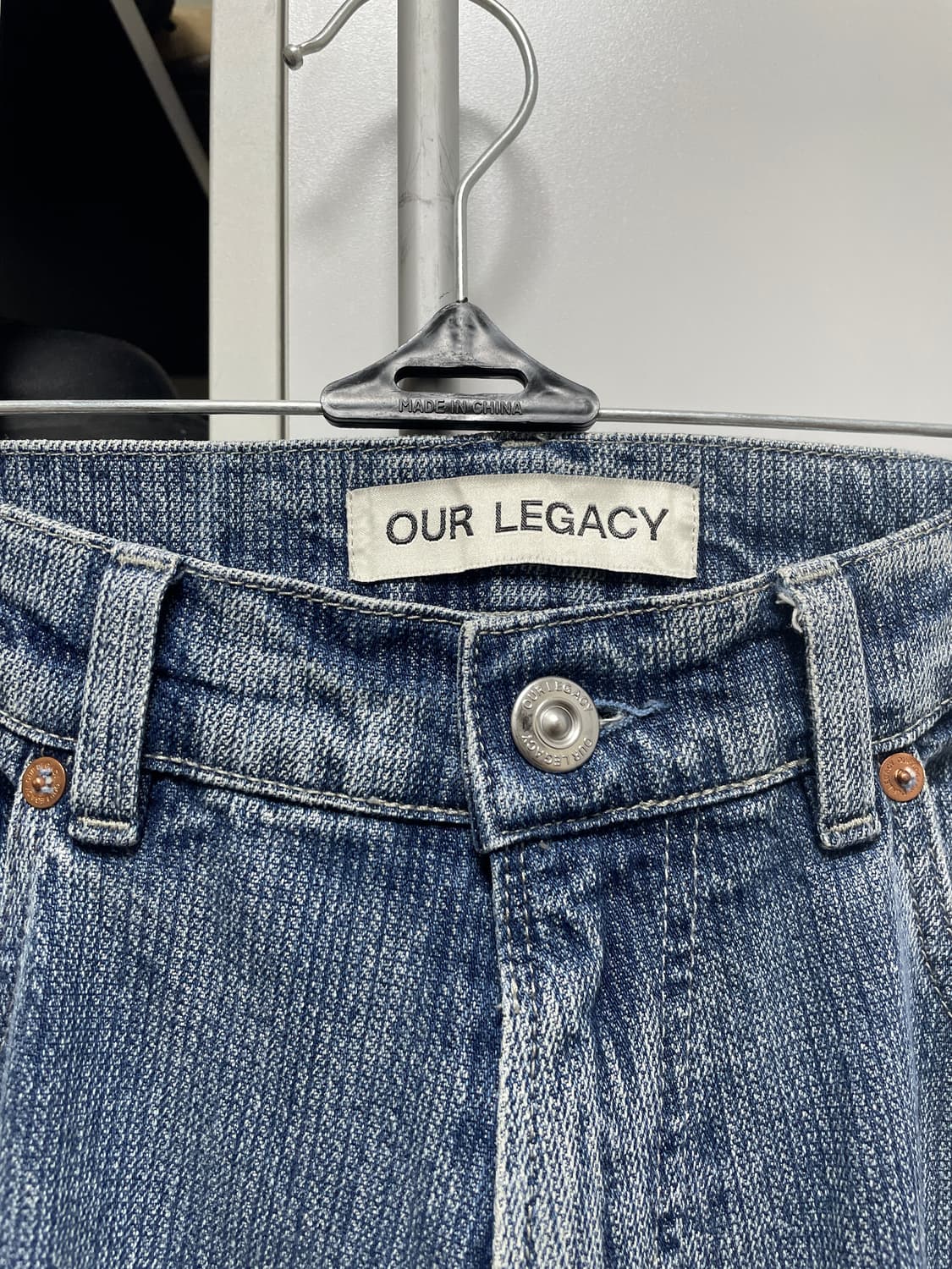 아워레가시 써드컷 데님팬츠 상품이미지3