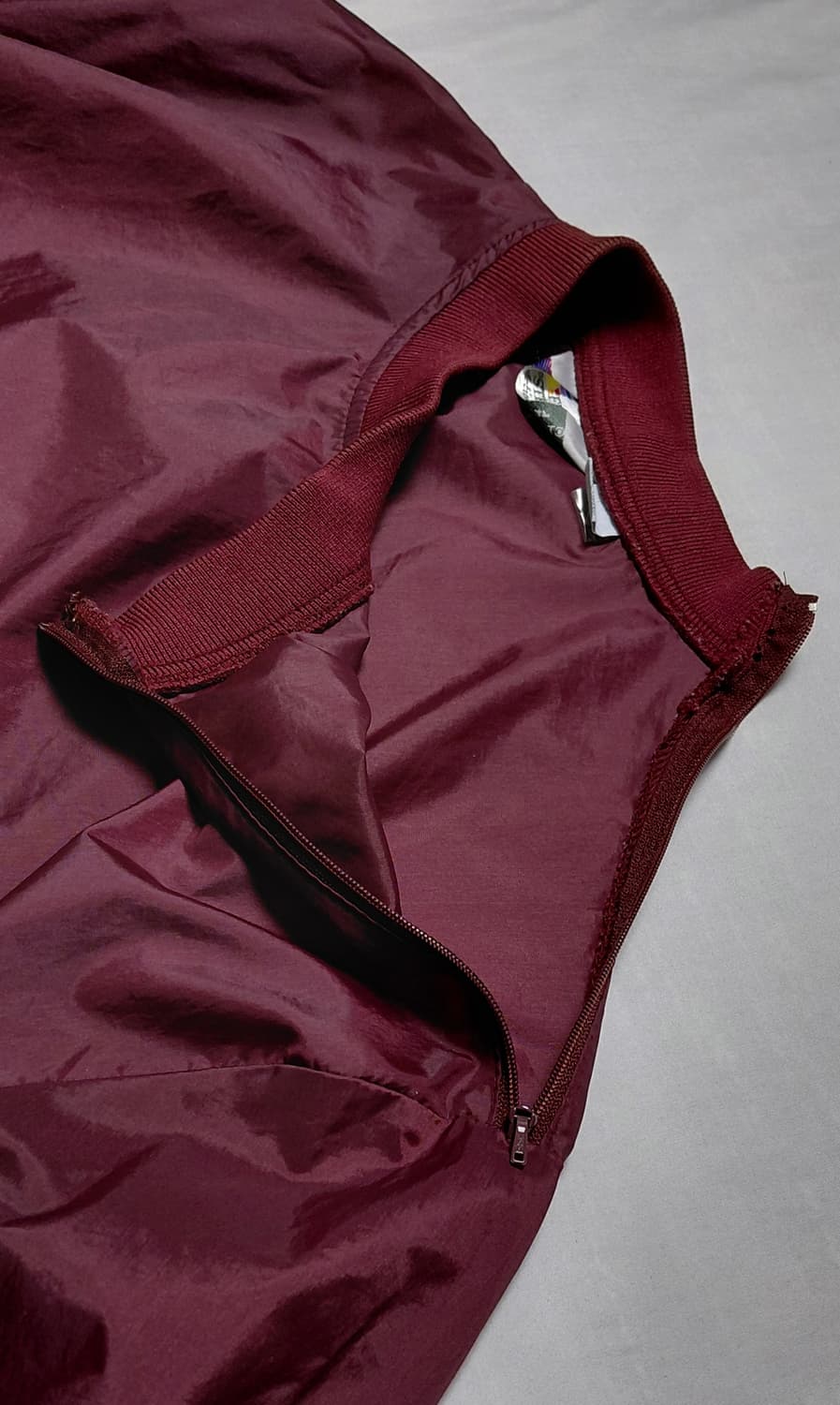 [XL] 빈티지 Field & Stream 나일론 포켓 풀오버 (버건디) 상품이미지7